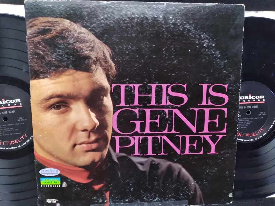 Gene Pitney This Is Gene Pitney 2 x vinyl LP Musicor Records P2M 5025 1966 Foto 2 de 4