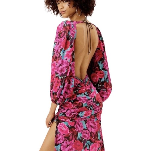 For Love And Lemons Womens Scarlett Midi Dress-Size Medium, BNWT - Picture 2 of 6