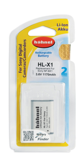 Hahnel HL-X1 Replacement Li-ion Battery for Sony NP-BX1