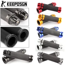 Motorcycle  Handle Bar Hand Grips Rubbe Gel 7/8" For Suzuki GSXR600 750 1000
