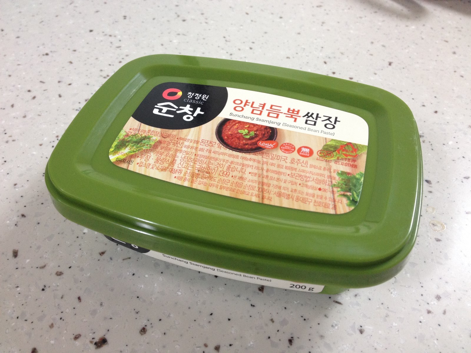 Korean No.1 Seasoned Soy Bean Paste, Chung Jung Won, Sunchang SSAMJANG