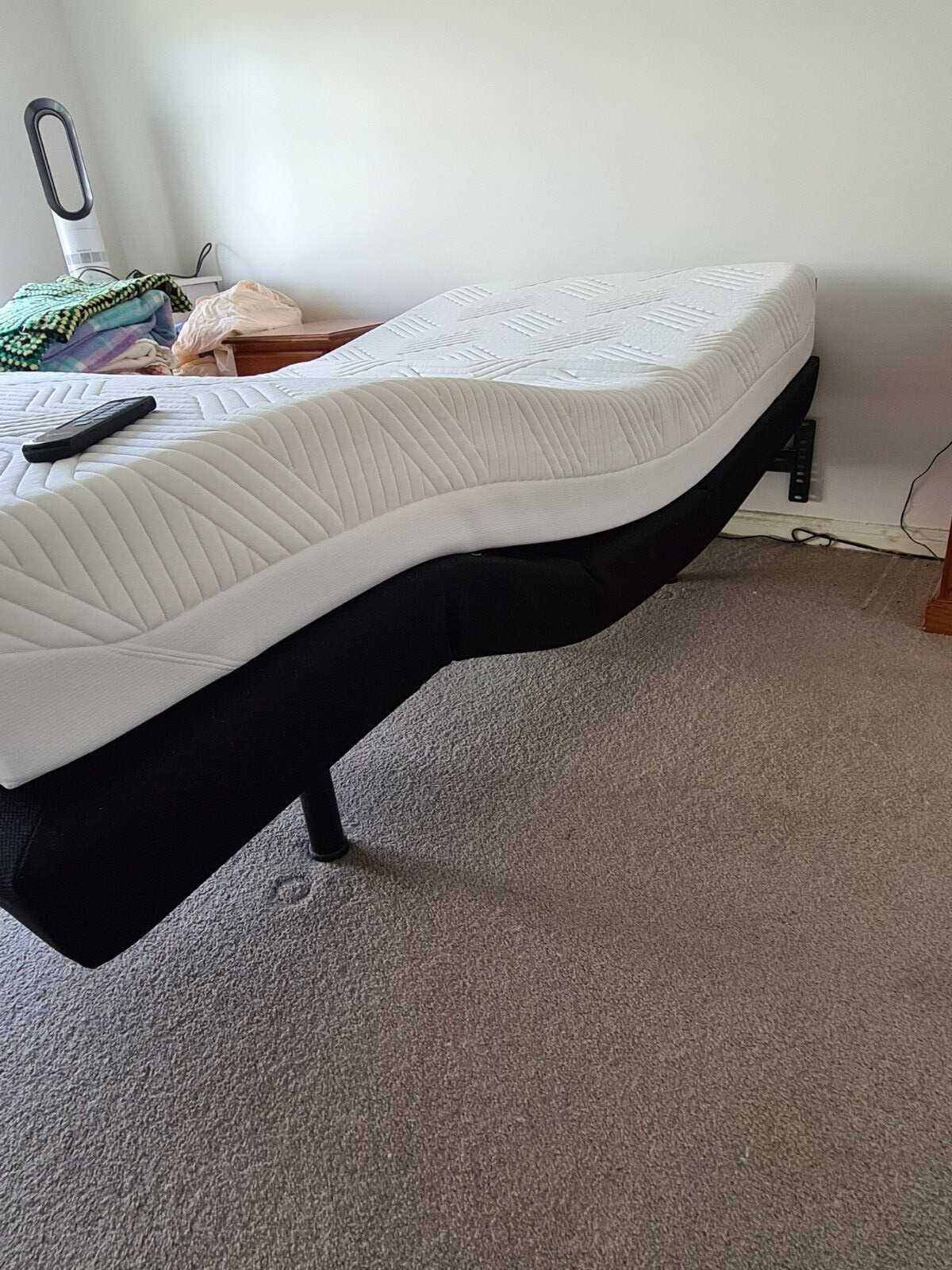 Electric adjustable bed king single eBay