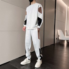 Mens Sweatsuits 2 Piece Sport Tracksuit Jogger Sweat Suits Jogging Outfits