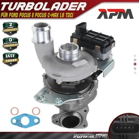 Turbolader Abgasturbolader für Ford Focus II Focus C-Max 1.8 TDCi 2004-2012
