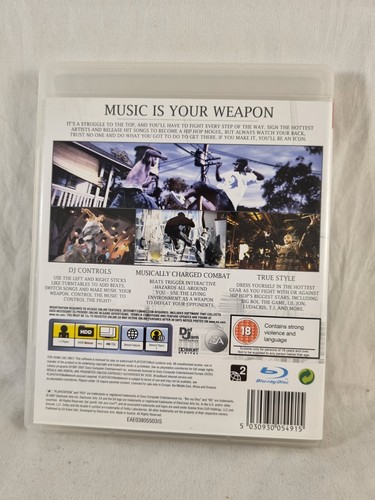 Def Jam Icon - PS3 PlayStation 3 Game - Rap Hip - Great Condition- Manual - Picture 2 of 8