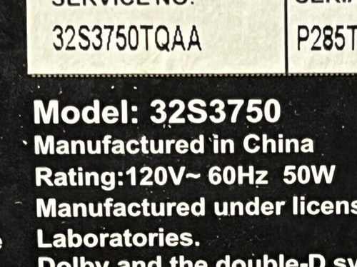 TCL 32S3750 TV Button Board Power Button 40-32S380-KEA2 - Picture 3 of 10