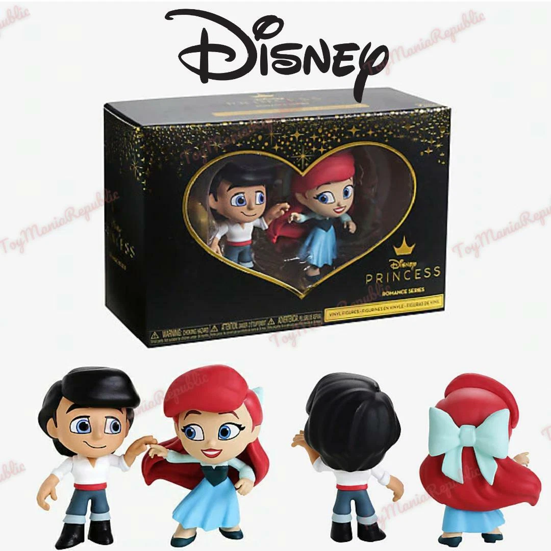 Disney POP! Moment Vinyl figurine Ultimate Princess- Ariel & Statue Eric 9  cm - ADMI