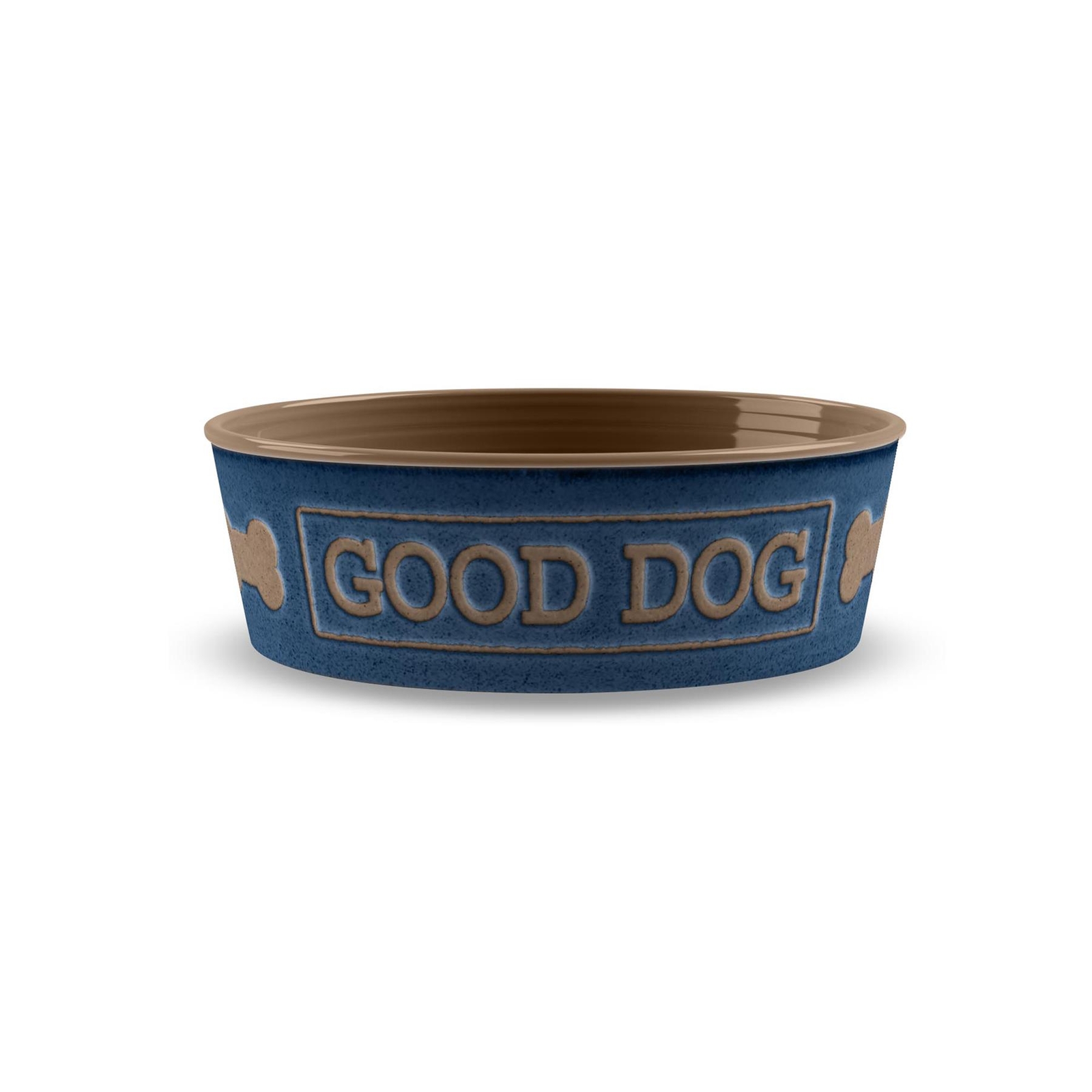Indigo 'Good Dog' Melamine/Plastic Pet Food Bowl - Medium