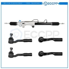 For Toyota Sequoia Tundra Complete Power Steering Rack And Pinion + Outer Tierod