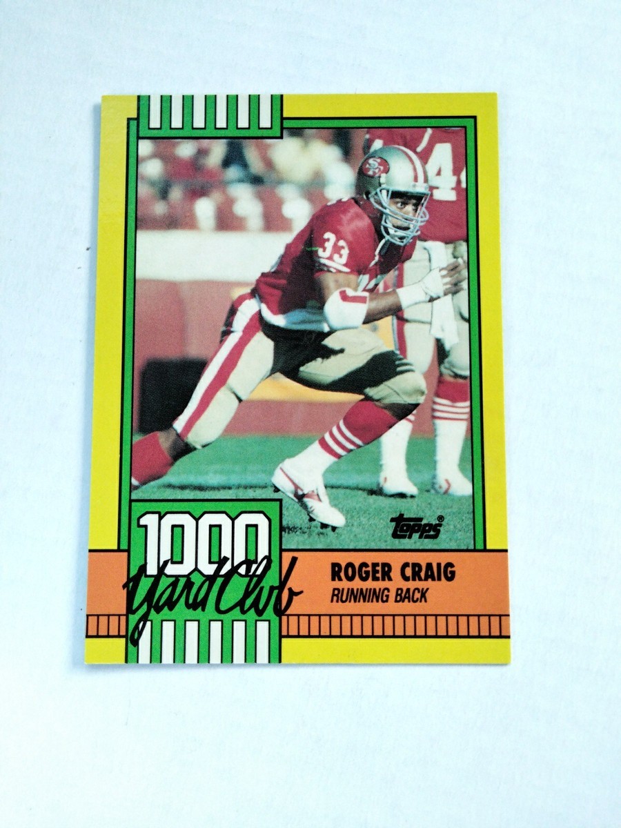 1990 Topps - 1000 Yard Club #28 Roger Craig