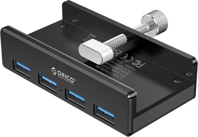 USB 3.0 Hub | 5 Gbps Super Speed | Mini Aluminum Clip