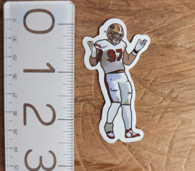  NICK BOSA STICKER 49ers Sticker Ohio State Buckeyes OSU Football 49ers Decal