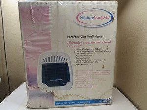 Feature Comforts 10 000 Btu Vent Free Natural Gas Blue Flame Space