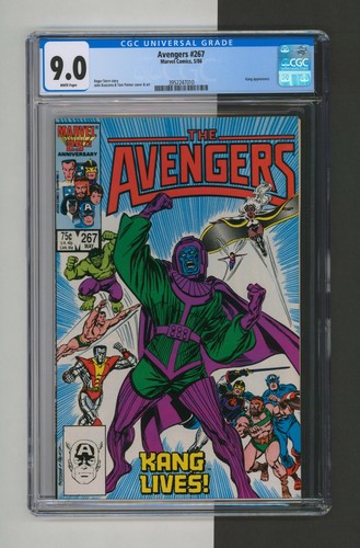 Avengers #267, CGC 9.0 VF/NM WP, 1st App of the Council of Kangs, Marvel 1986