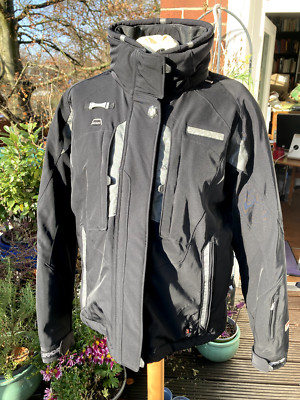 Spider ski jacket new size 40 black