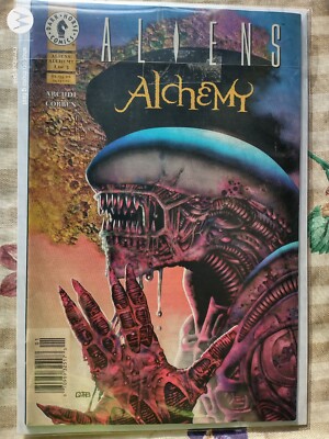 Aliens ~ Alchemy #1 '97 Dark Horse Comics, Newsstand 