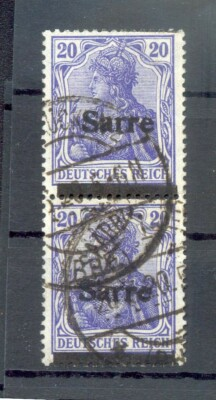 #ad #ad Saar 8 Pressure On Shifted Postmarked F2504 AU $22.77