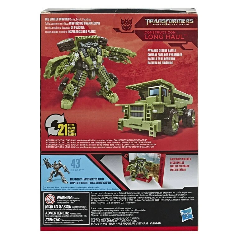 Constructicon Long Haul SS 42 Takara Tomy Transformers Studio