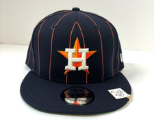 Houston Astros MLB NE Pinstripe 2017 World Series Visor Clip Snapback Hat