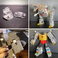 For SS86 MP08 Grimlock Transparent Neck Arm Tooth Sole Filler Sword Upgrade Kits