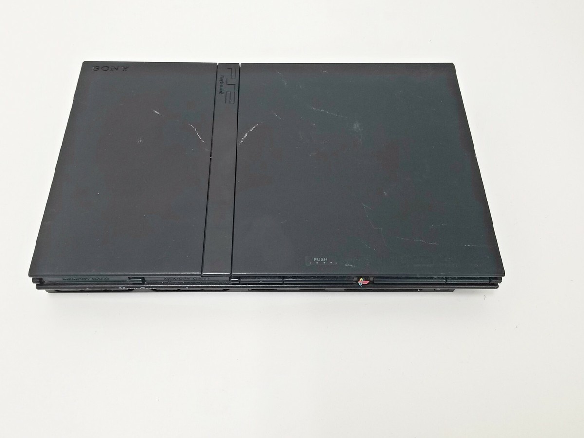Sony Playstation 2 Black Slim SCPH-70000 Console 903 JUNK JP 1