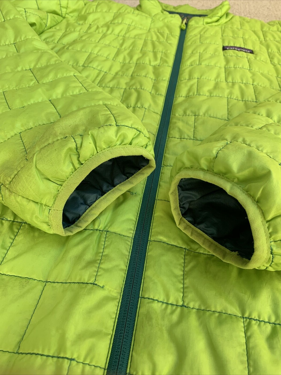 Patagonia Nano Puff Jacket XL XLARGE Peppergrass Bright Green Full