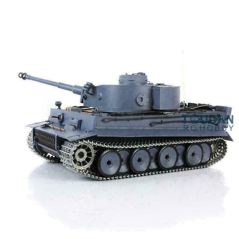 1/16 Henglong 7.0 Tiger I RTR BB IR RC Tank 3818 FPV Camera Barrel Recoil Sound