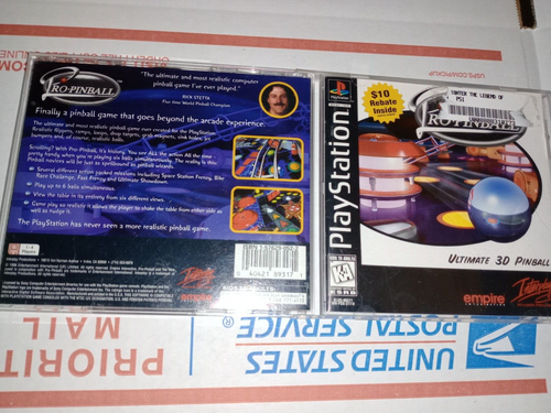 Pro Pinball Ultimate 3D PS1 PlayStation 1 - Complete CIB