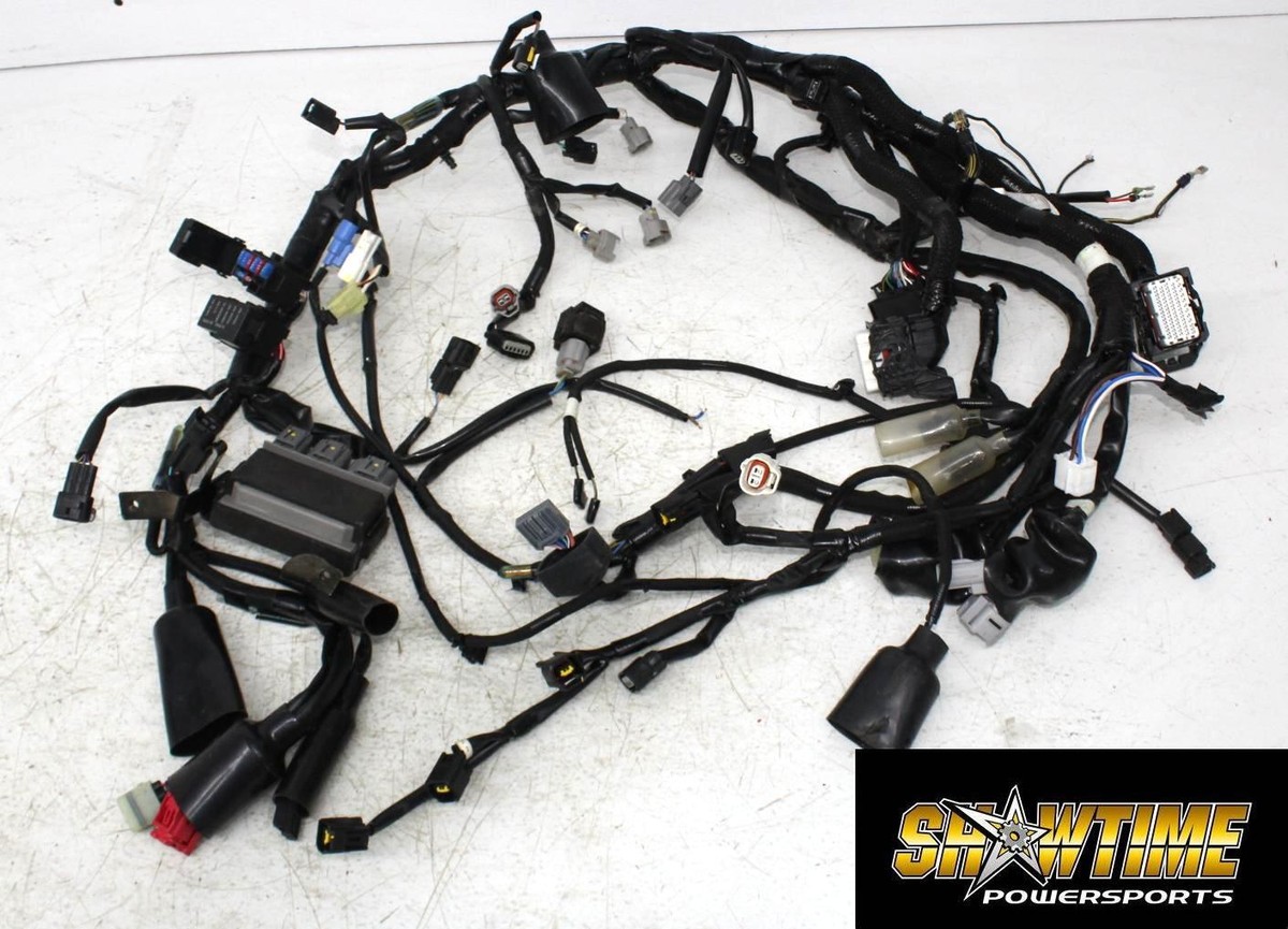24 KAWASAKI NINJA ZX4RR MAIN ENGINE WIRING HARNESS MOTOR WIRE LOOM