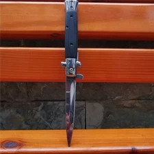 High-quality wooden handle outdoor multifunctional tactical camping folding tool