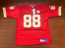 #88 Tony Gonzalez Kansas City Chiefs AFC All Star Reebok On Field Replica Jersey