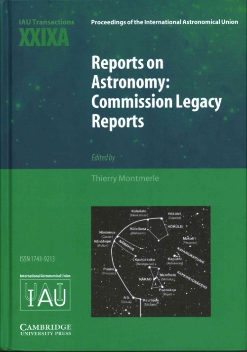 Reports on Astronomy Commission Legacy Reports Hardcover 9781107169791 LN