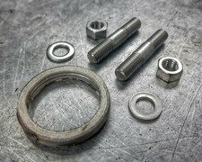 Piaggio Typhoon 125 4T // Stainless Steel Exhaust Studs & Gasket Kit