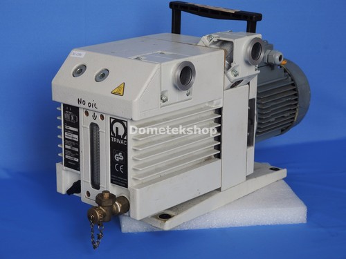 Bomba de paletas rotativas Leybold Trivac S16 B, monofásica, motor trifásico - Imagen 1 de 7