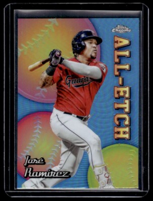 2024 Topps Chrome All Etch Jose Ramirez Cleveland Guardians #CAE-17