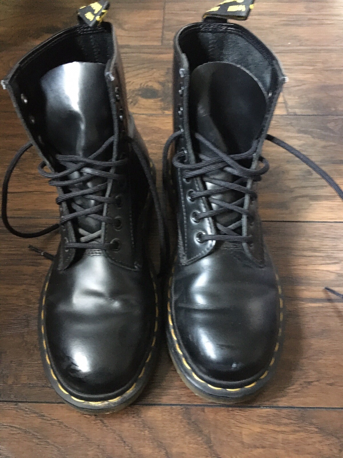 dr martens 1461 smooth black