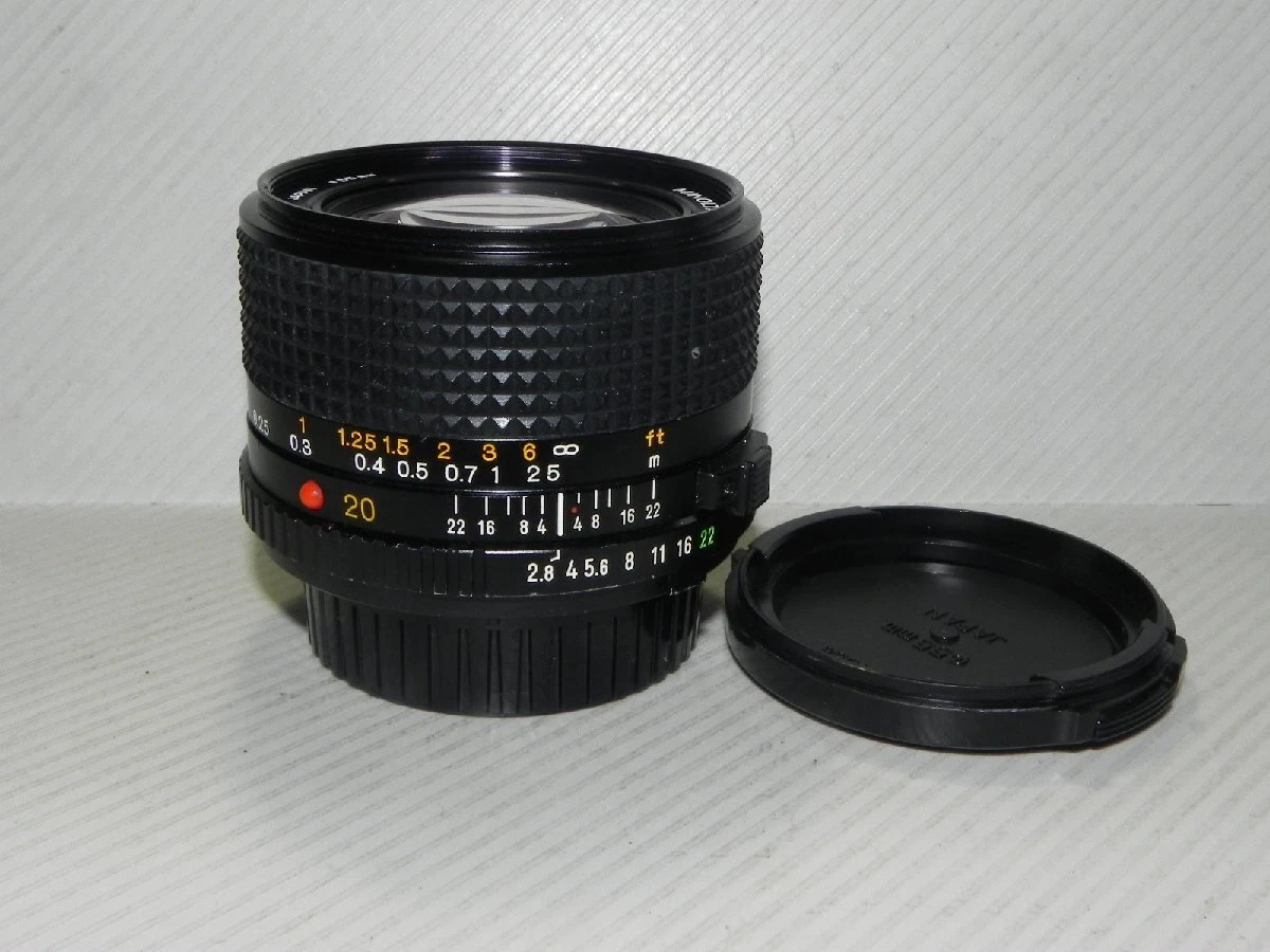 Minolta Md 20Mm/F2.8 Lens
