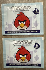 2012 ANGRY BIRDS SEALED TRADING CARD STICKERS PACK ROVIO ENTERTAINMENT NEW AUS