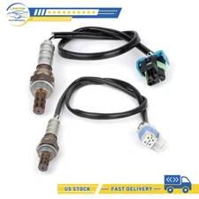 For 02 Chevrolet Suburban 2500 6.0L O2 02 Oxygen Sensor Heated 2pcs Front Under