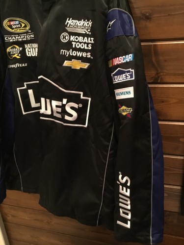 Jimmie Johnson #48 Lowe’s Hendrick Motorsports Chase Auth Jacket 4XL - Picture 4 of 6