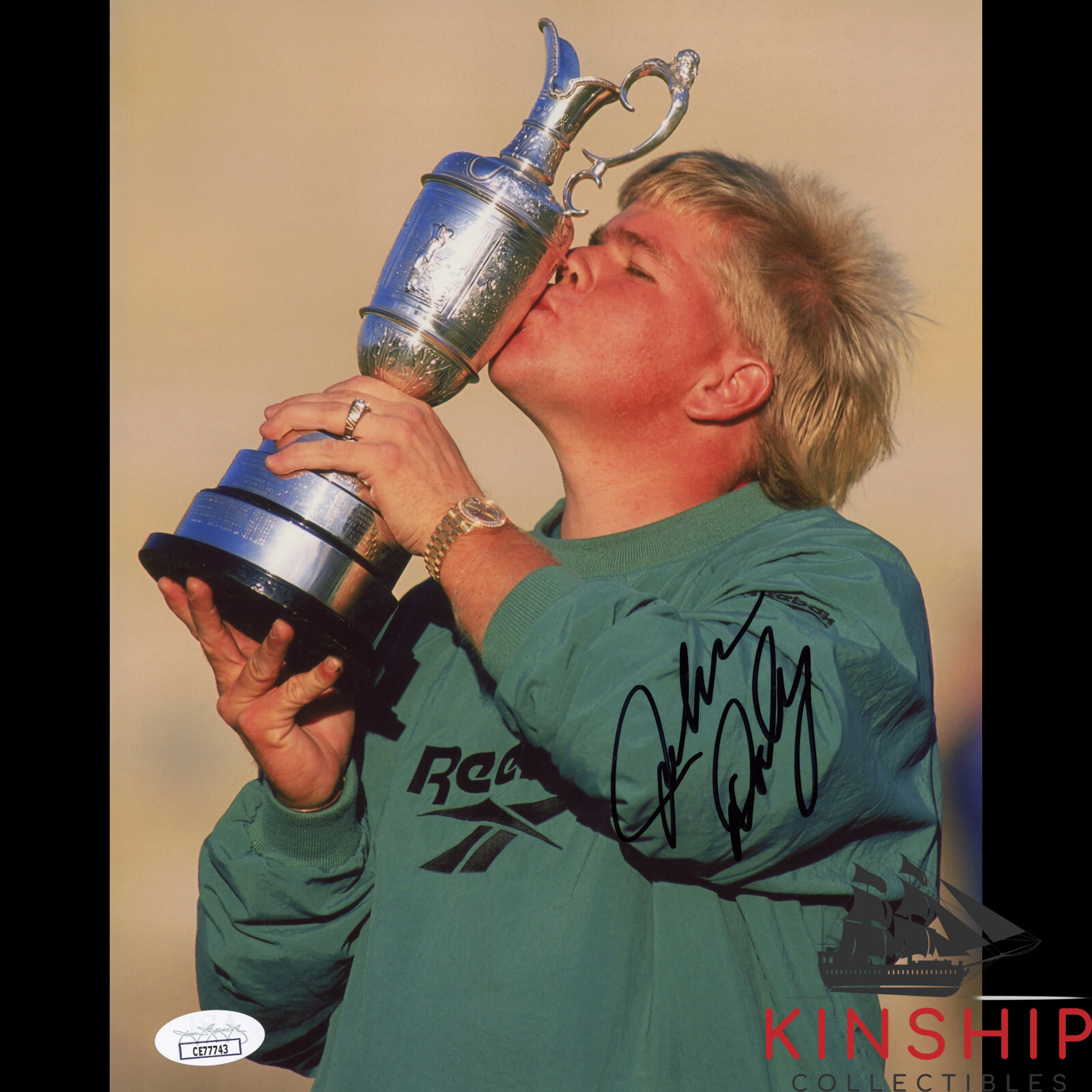 John Daly Autographed Signed 8x10 Photo JSA COA British Open PGA Championship Golf B2007 