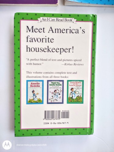 Amelia Bedelia Book Lot of 3 Children Books Pictures Ages 4 -8 I Can Read 1992 - Picture 9 of 11