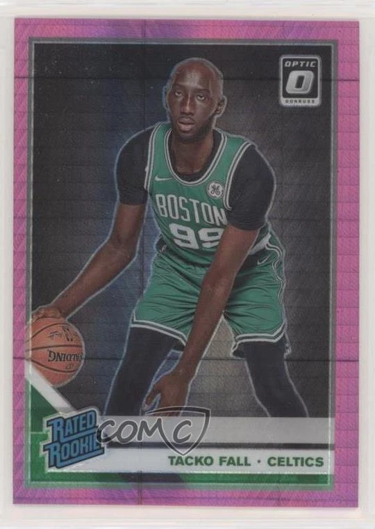2019-20 Panini Donruss Optic Rated Pink Hyper Prizm Tacko Fall #161 Rookie RC