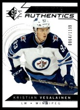 2018-19 SP Kristian Vesalainen Rookie 0864/1199 Winnipeg Jets #127