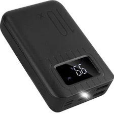 10000mAh Portable Charger Power Bank for Heated Vest & Mobile Phone LCD Display