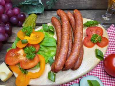 Weinstangerl 4er Pack + 1 Pack gratis insgesamt 750g, Bierbeisser, Mettwurst