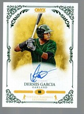 2022 Onyx Vintage Extended Autograph Blue #VA-DG Dermis Garcia /400
