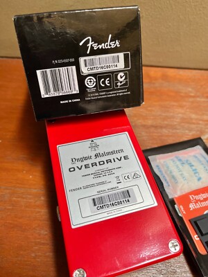 Fender Yngwie Malmsteen Overdrive | eBay