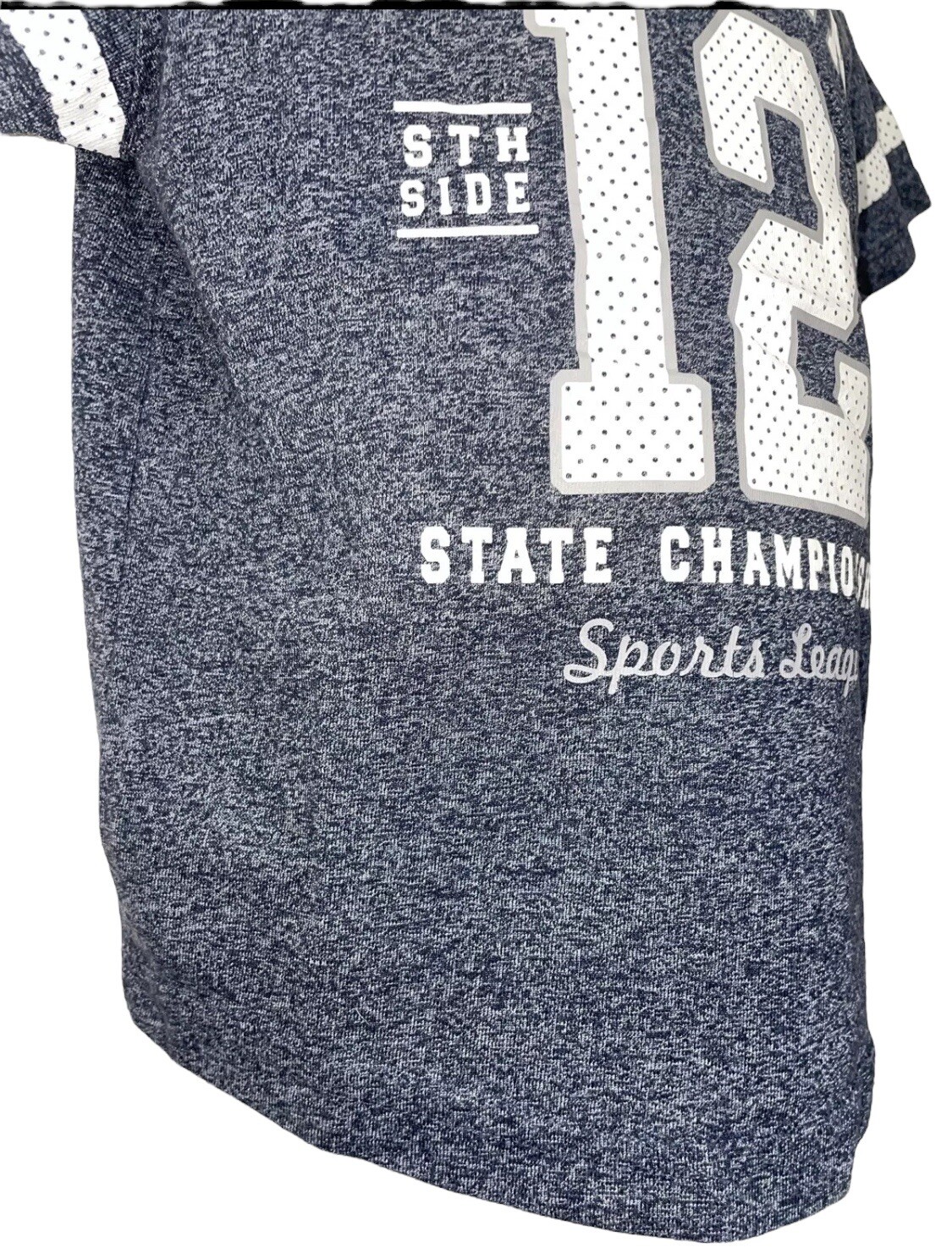 Primark Boy's Aged 3-4 Years Round Neck Grey Front Logo Short Sleeve T-Shirt image 8