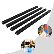 Aluminum T-slot 4040 extruded profile 40x40mm Length 1000mm, 4 pieces set